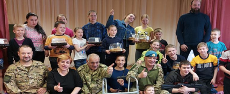 Вчера состоялась встреча воспитанников детского дома с ветеранами боевых действий