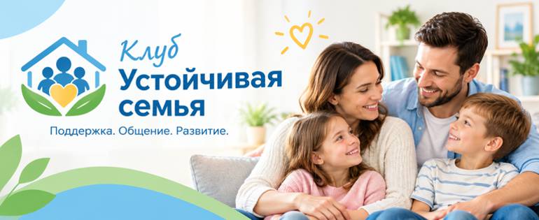 Клуб «Устойчивая семья» приступил к работе!